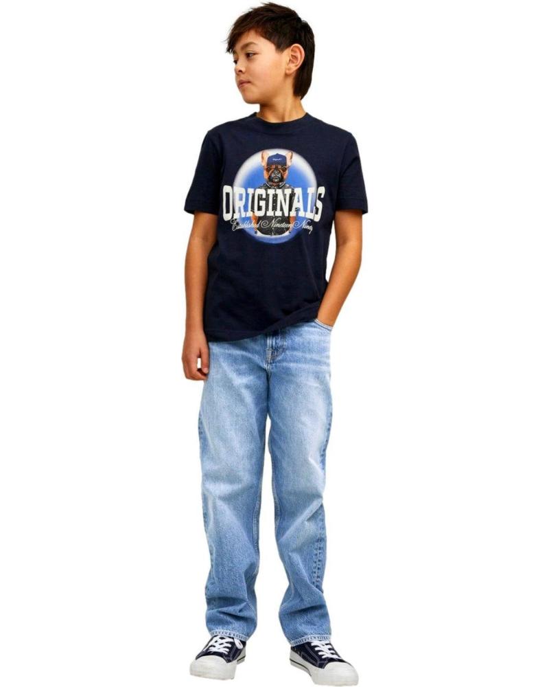 CALÇAS DE GANGA RELAXED JACK & JONES 12229486 AZUL AZUL