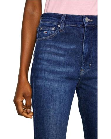TOMMY JEANS JEANS SILVIA HIGH FLARE BLU - RIF. DW0DW17156 AZUL