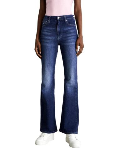 TOMMY JEANS JEANS SILVIA HIGH FLARE BLU - RIF. DW0DW17156 AZUL