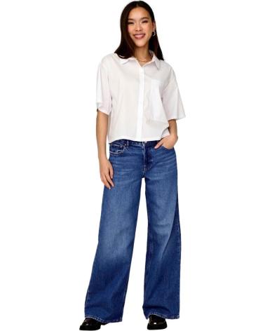 ONLY VAQUEROS ANCHOS 15294992 AZUL MUJER AZUL
