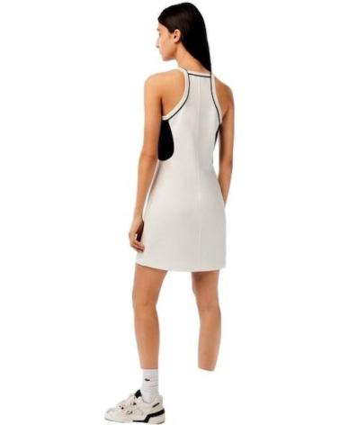 VESTITO LACOSTE EF5626 BIANCO BLANCO
