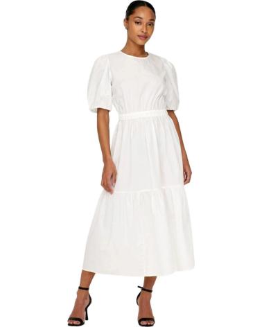 ABITO LUNGO ONLY LEAH 15296213 BIANCO BLANCO