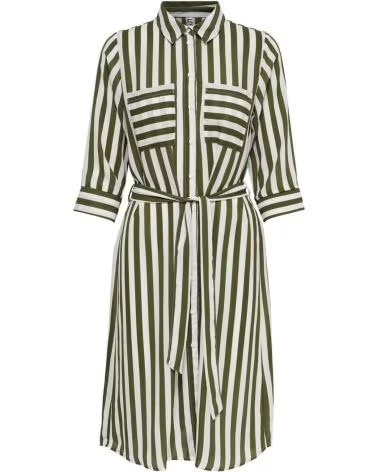 JACQUELINE DE YONG VESTIDO DE 15230153 RAYAS NEGRO REF 883900
