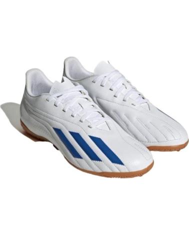 SCARPE CALCIO A 5 ADIDAS DEPORTIVO II IN BIANCHE HP2513 BLANCO