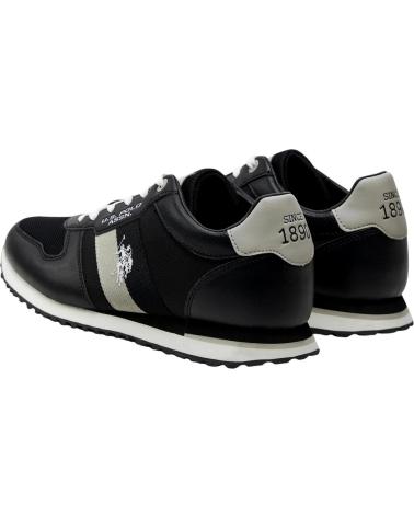 TÊNIS U.S. POLO ASSN. XIRIO007M PRETOS - U.S. POLO ASSN. NEGRO
