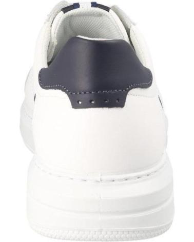 LUISETTI 39000ST - SCARPA SPORTIVA IN PELLE BIANCA DA UOMO BLANCO