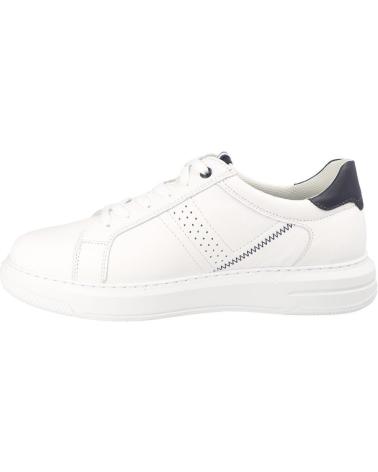 LUISETTI 39000ST - SCARPA SPORTIVA IN PELLE BIANCA DA UOMO BLANCO