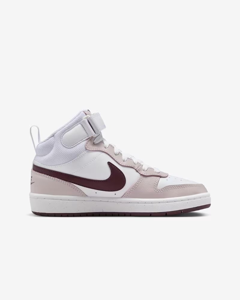 NIKE SNEAKER COURT BOROUGH MID 2 CD7782 118 WEISS MARRóN