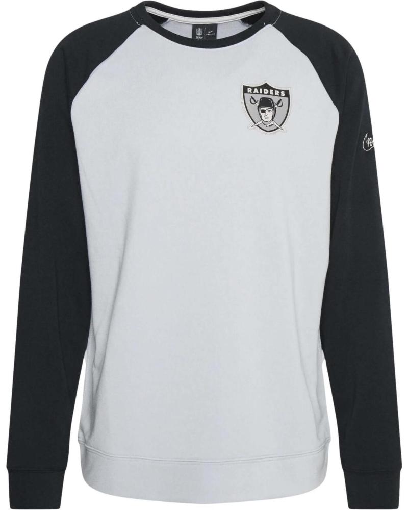 FELPA NFL LAS VEGAS RAIDERS BICOLORE UOMO GRIS