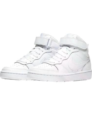 NIKE COURT BOROUGH MID 2 CD7782 BIANCO BLANCO