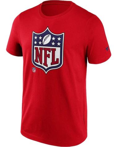 T-SHIRT NFL LOGO SCUDO CLASSICO ROSSA DA UOMO ROJO