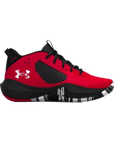 UNDER ARMOUR ZAPATILLAS DE BALONCESTO EN PARA NINOS ROJO