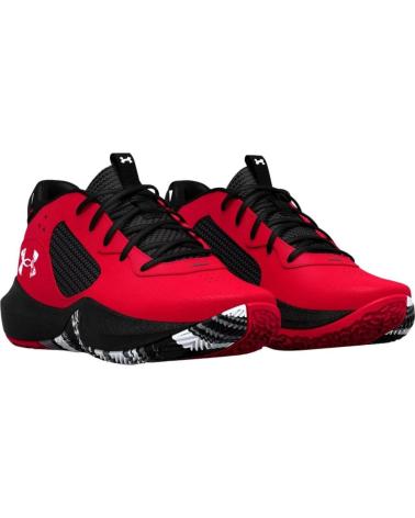 UNDER ARMOUR ZAPATILLAS DE BALONCESTO EN PARA NINOS ROJO