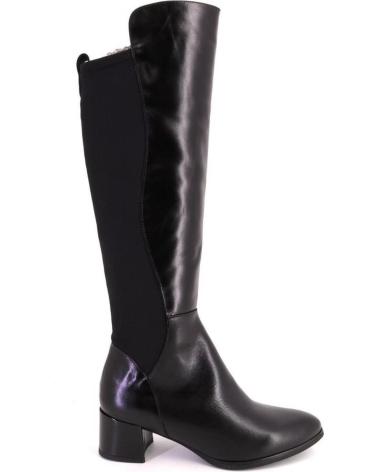 BARMINTON 3006 LEDERSTIEFEL SCHWARZ NEGRO