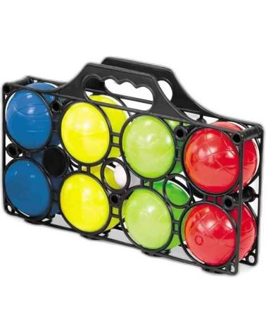 SET DE BOLAS DE PETANCA MONDO MULTICOLORES CON SOPORTE PORTÁTIL MULTICOLOR