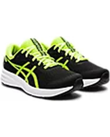 SCARPE DA CORSA ASICS 1014A139 NERE E GIALLO FLUO AMARILLO