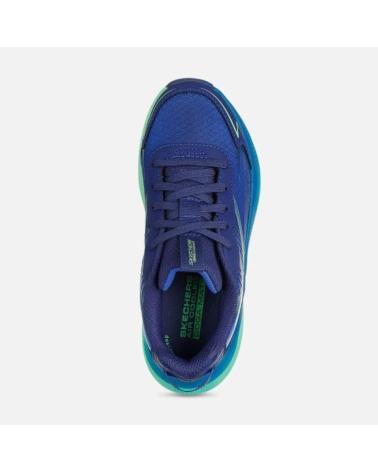 SKECHERS ASCENSER-STABLE PACER SCHUHE BLAU MIT WAX CUSHIONING DÄMPFUNG AZUL