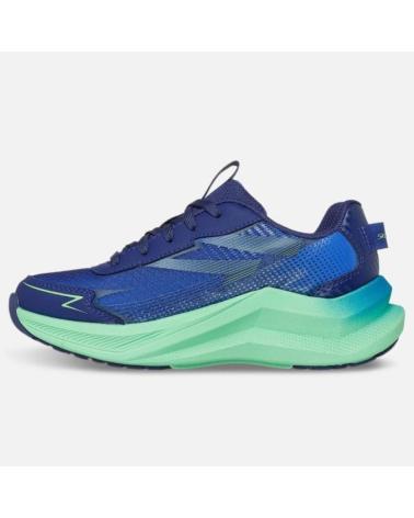 SKECHERS ASCENSER-STABLE PACER SCHUHE BLAU MIT WAX CUSHIONING DÄMPFUNG AZUL
