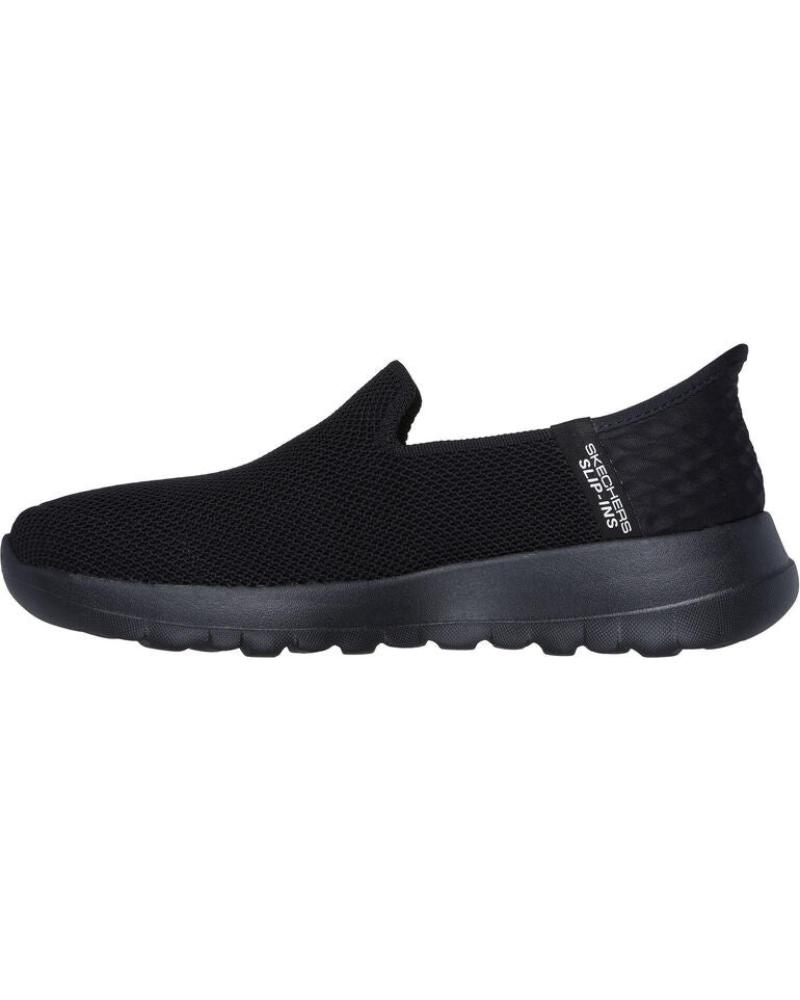 SCARPE CASUAL SLIP-ON SKECHERS 124641 NERE NEGRO
