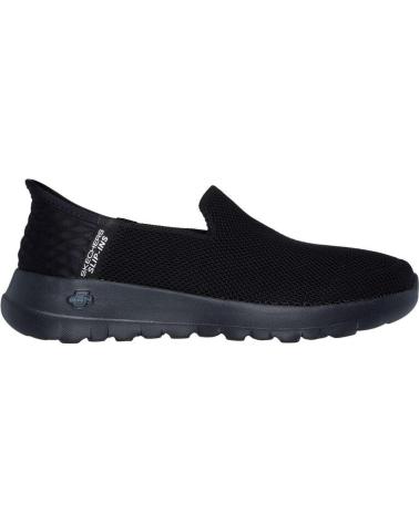 SCARPE CASUAL SLIP-ON SKECHERS 124641 NERE NEGRO