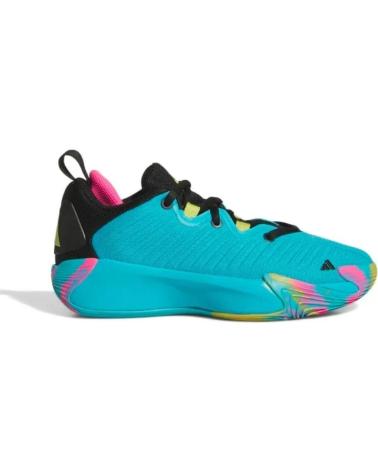 ADIDAS INITIATION GS TURNSCHUHE BLAU, ROSA UND LIMETTE NEW
