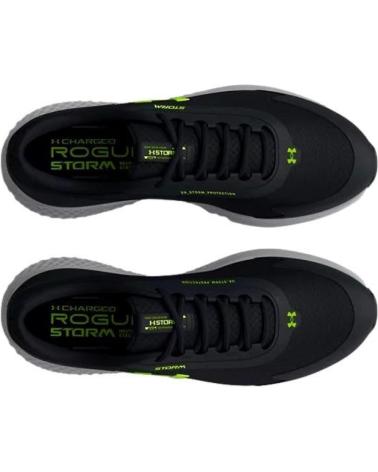 UNDER ARMOUR UA CHARGED ROGUE 3 STORM 3025523 BLACK NEGRO