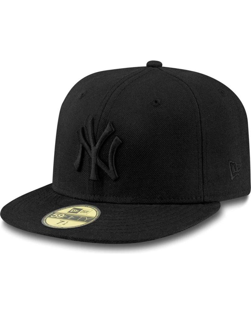 BONÉ NEW ERA 59FIFTY NEW YORK YANKEES MLB BLACK ON BLACK NEGRO