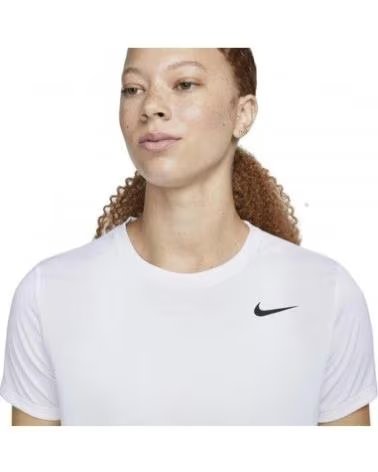 NIKE MAGLIETTA DRI-FIT BIANCA DONNA DX0687-100 BLANCO