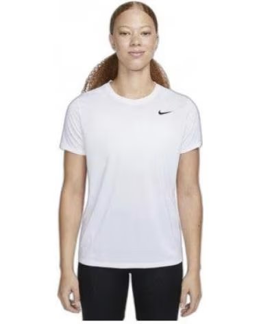 NIKE MAGLIETTA DRI-FIT BIANCA DONNA DX0687-100 BLANCO