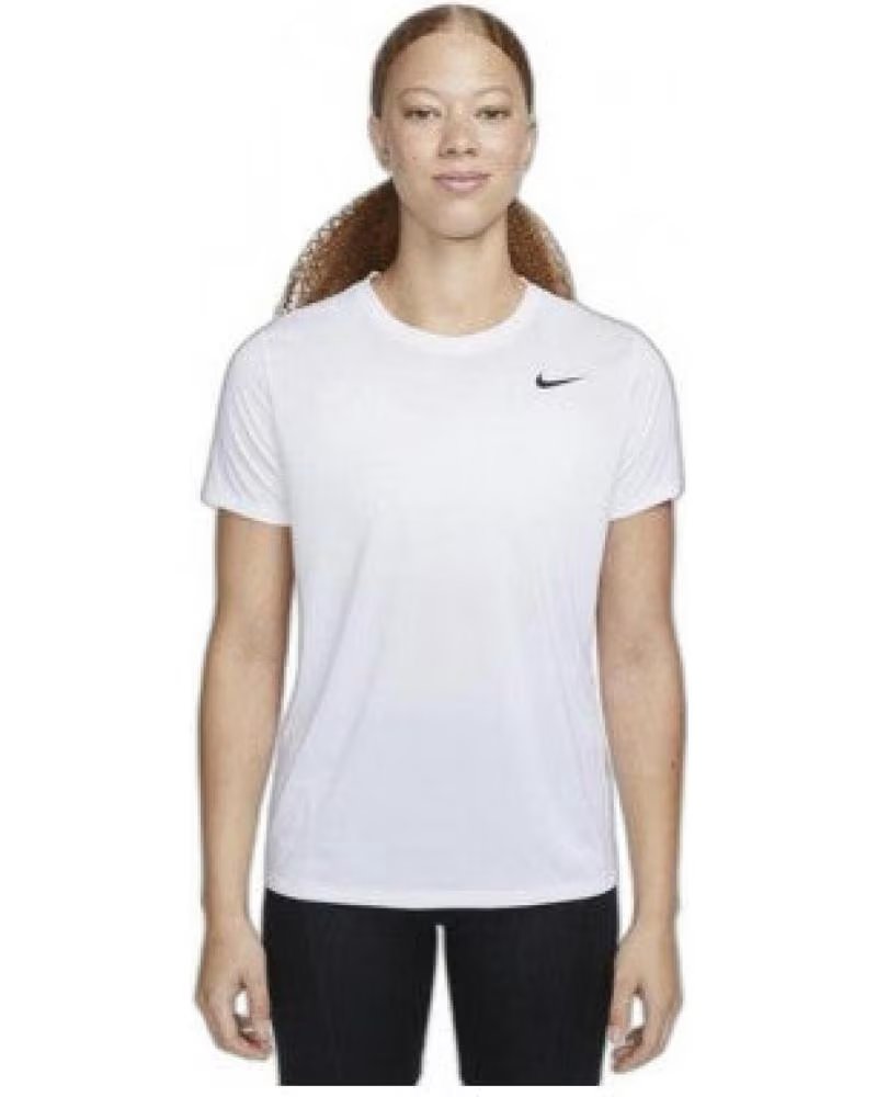 NIKE MAGLIETTA DRI-FIT BIANCA DONNA DX0687-100 BLANCO