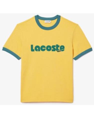 LACOSTE TH7531 00 F2F SHORT SLEEVE YELLOW AMARILLO
