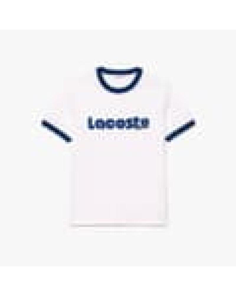 LACOSTE T-SHIRT TH7531 00 F2F WHITE BLANCO