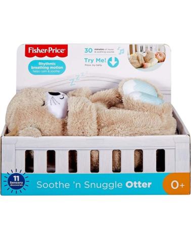 FISHER-PRICE LONTRA RILASSANTE CON SUONI E LUCI PER NEONATO GRIS