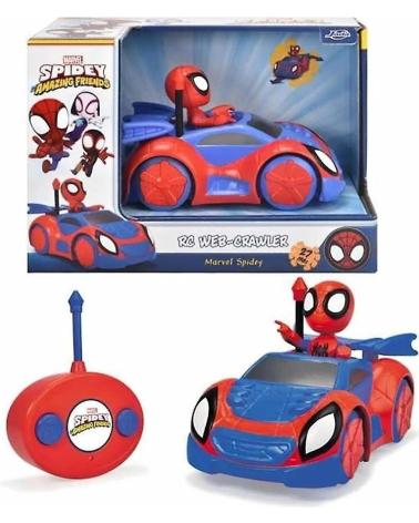 SPIDER-MAN FERNGESTEUERTES AUTO SIMBA MEHRFARBIG MIT FIGUR UND RC-FERNBEDIENUNG MULTICOLOR