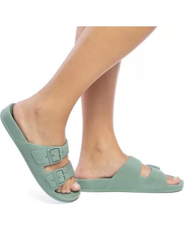 CACATOES RIO DE JANEIRO VINTAGE GREEN FLIP-FLOPS VERDE