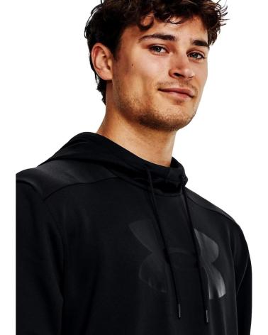 UNDER ARMOUR FLEECE HOODIE 1379743 BLACK NEGRO