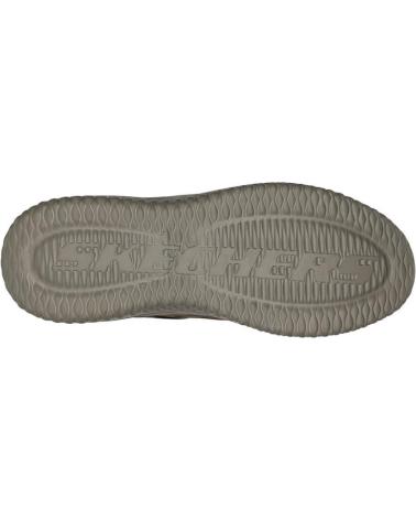SKECHERS DELSON 3.0 EZRA 210308 MARRÓN CUERO CUERO