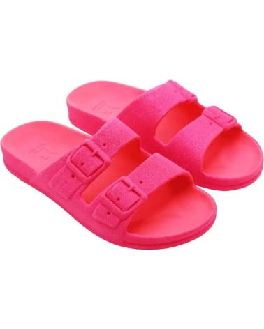 Tongs-et-sandales-de-piscine-pour-femmes-CACATOES-CHANCLAS-CACATOES-NEON-PINK-ROSA