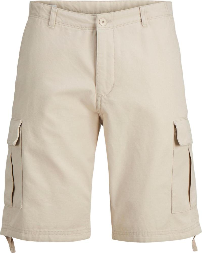 JACK AND JONES SHORT CARGO MOONBEAM 12248685 BEIGE BEIGE
