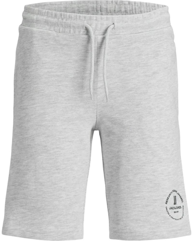 SHORT SPORTIVI JACK & JONES 12249966 GRIGIO GRIS