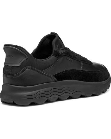 GEOX SPHERICA PLUS U56MPA SAPATILHAS DESPORTIVAS HOMEM PRETAS BLACK