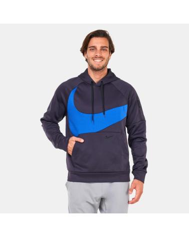 FELPA NIKE THERMA-FIT SWOOSH DQ5401 BLU MARINO AZUL MARINO