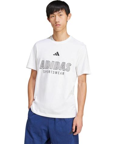T-SHIRT ADIDAS JM0393 BIANCO SPORTSWEAR BLANCO