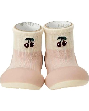 ATTIPAS FIRST STEPS SHOES CH0101 CHERRY PINK ROSA