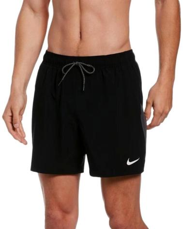 NIKE SWIM SHORTS CONTED 5 NESSB500 BLACK NEGRO