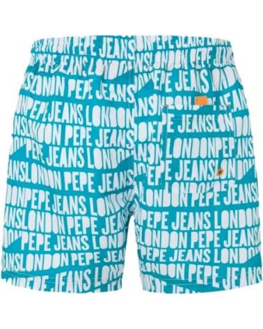 MAILLOT DE BAIN PEPE JEANS LOGO PMB10384 BLEU IMPRIMÉ AZUL