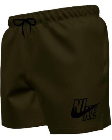 NIKE NESSA566 GREEN SWIM SHORTS VERDE