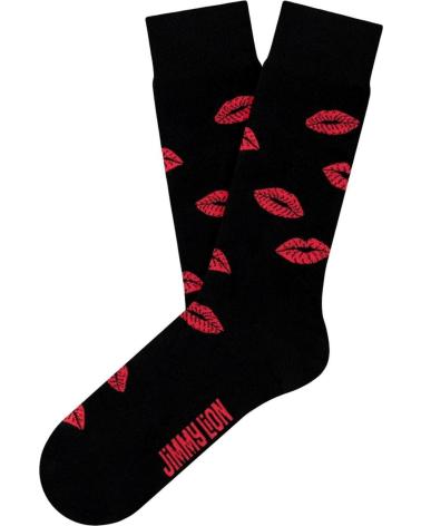 CALZINI JIMMY LION KISSES NERI NEGRO