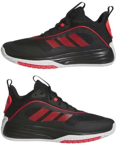 ADIDAS OWNTHEGAME JR6673 BASKETBALL SHOES NEGRO