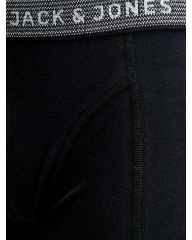 JACK & JONES 3ER PACK ENGANLIEGENDE BOXERSHORTS 12127816 SCHWARZ NEGRO